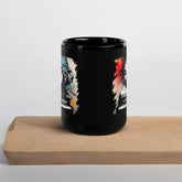 Her Fingers Sing Stories Black Glossy Mug - Beyond T-shirts